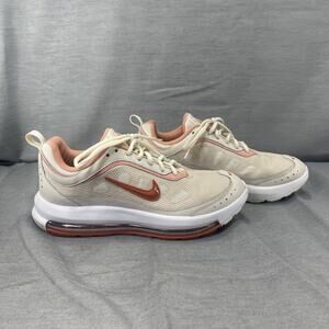 Nike Air Max AP Women’s Size 10.5 Sneakers White Pink CU4870-101